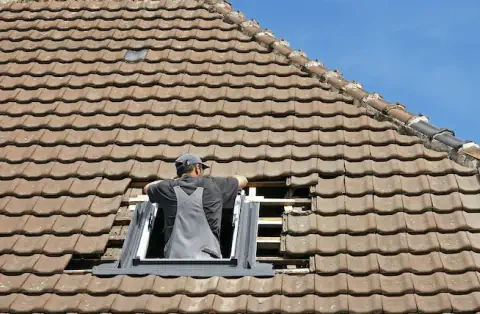 Pose de velux - Vérines